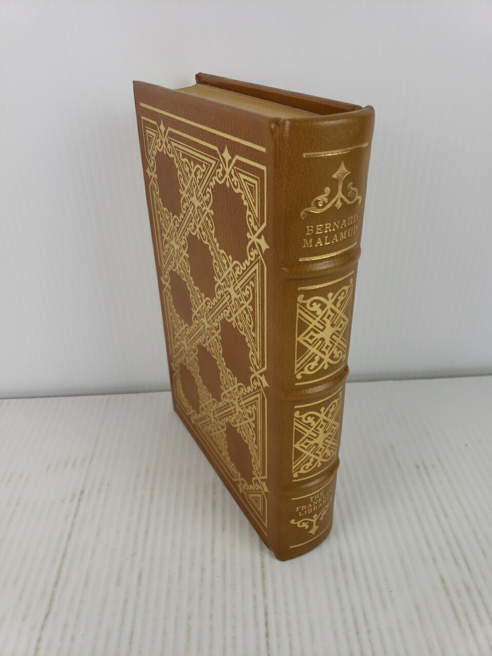 Franklin Library Bernard Malamud The Magic Barrel & Idiots First, 1978, Leather