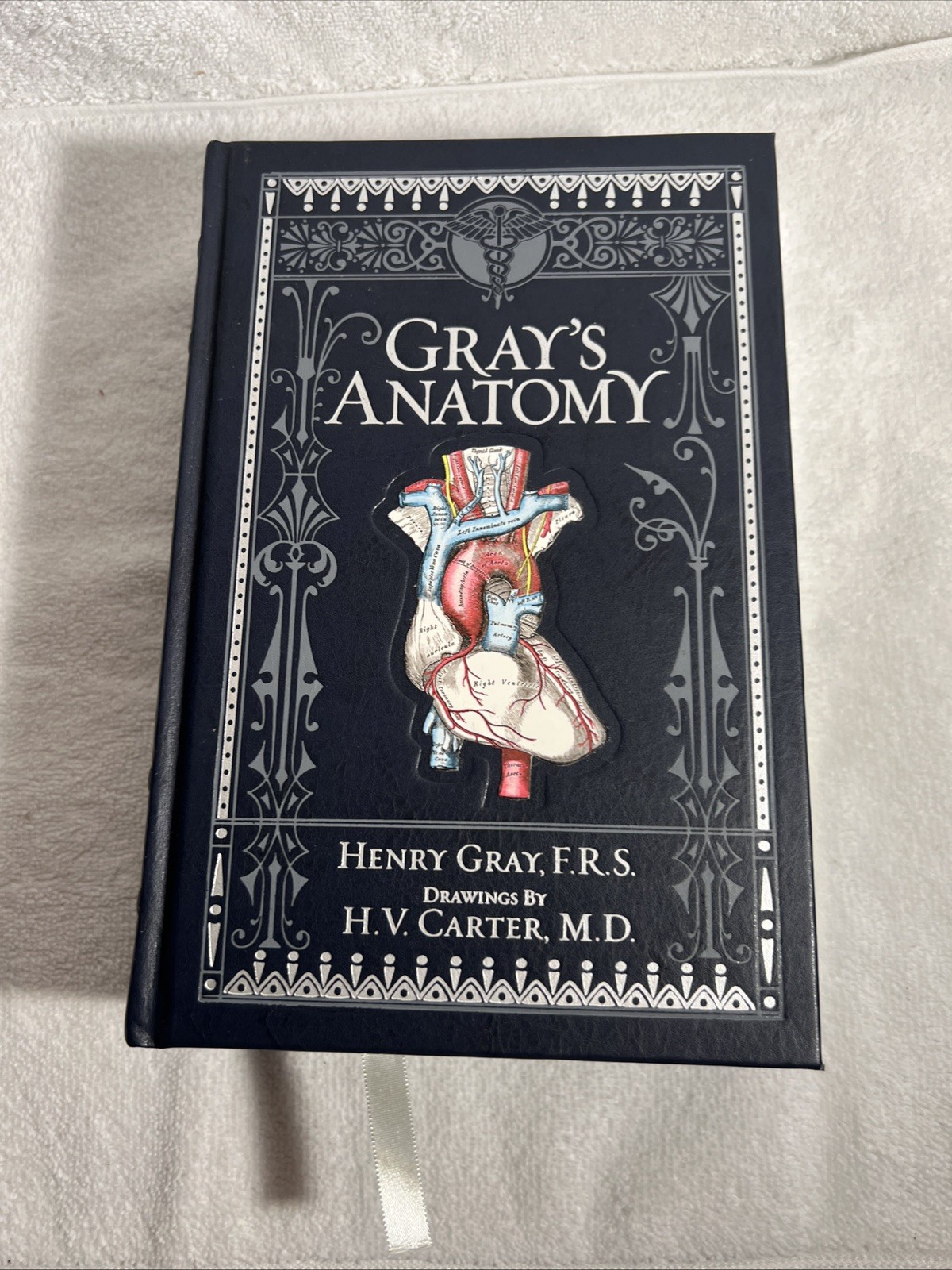 Gray’s Anatomy by Henry Gray, F.R.S. drawings by H.V. Carter, M.D.
