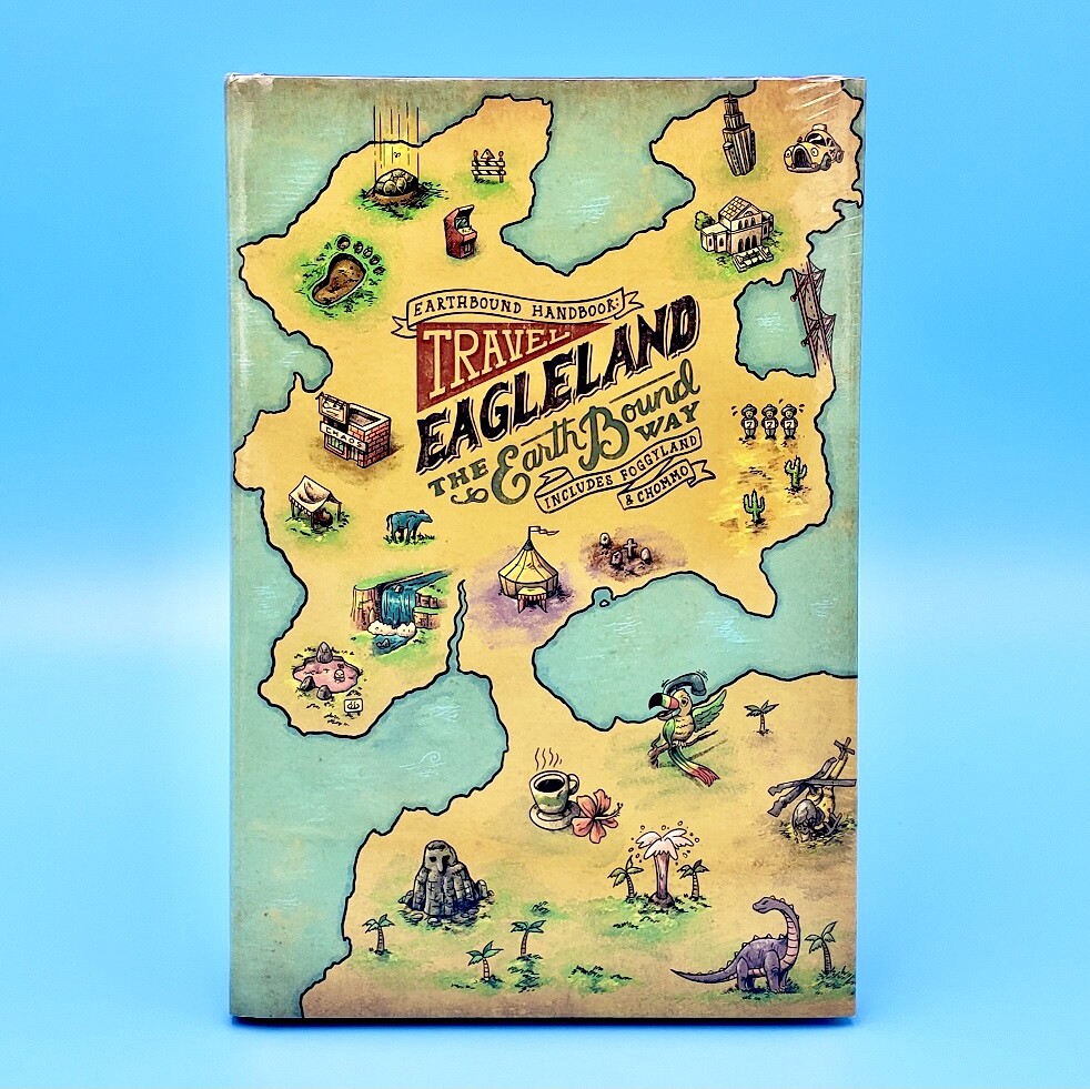 Earthbound / Mother 2 Handbook Hardcover Strategy Travel Guide Art Book SNES