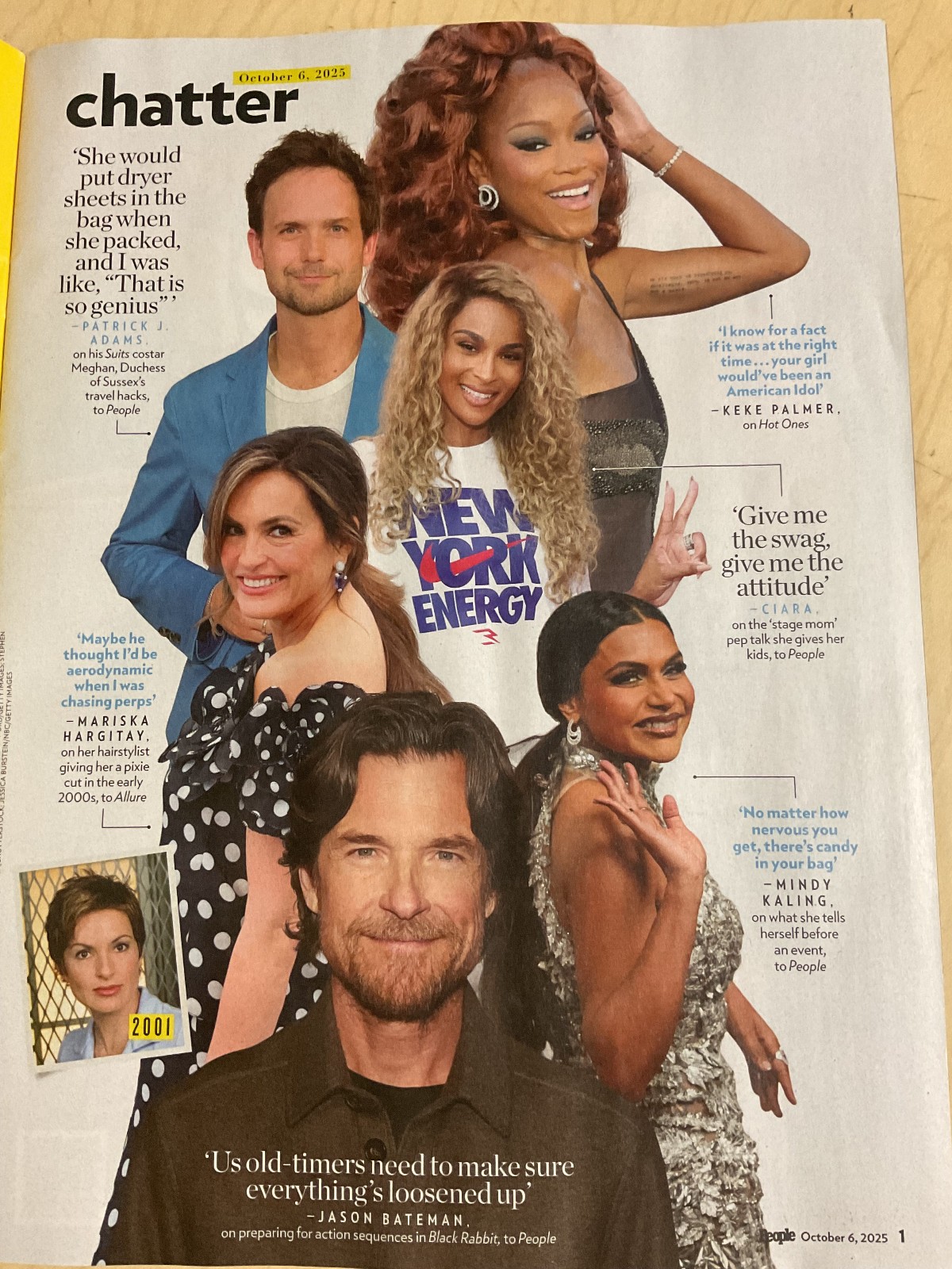 october 6, 2025 People Magazine How to Raise A McConaughey cover Robert Redford