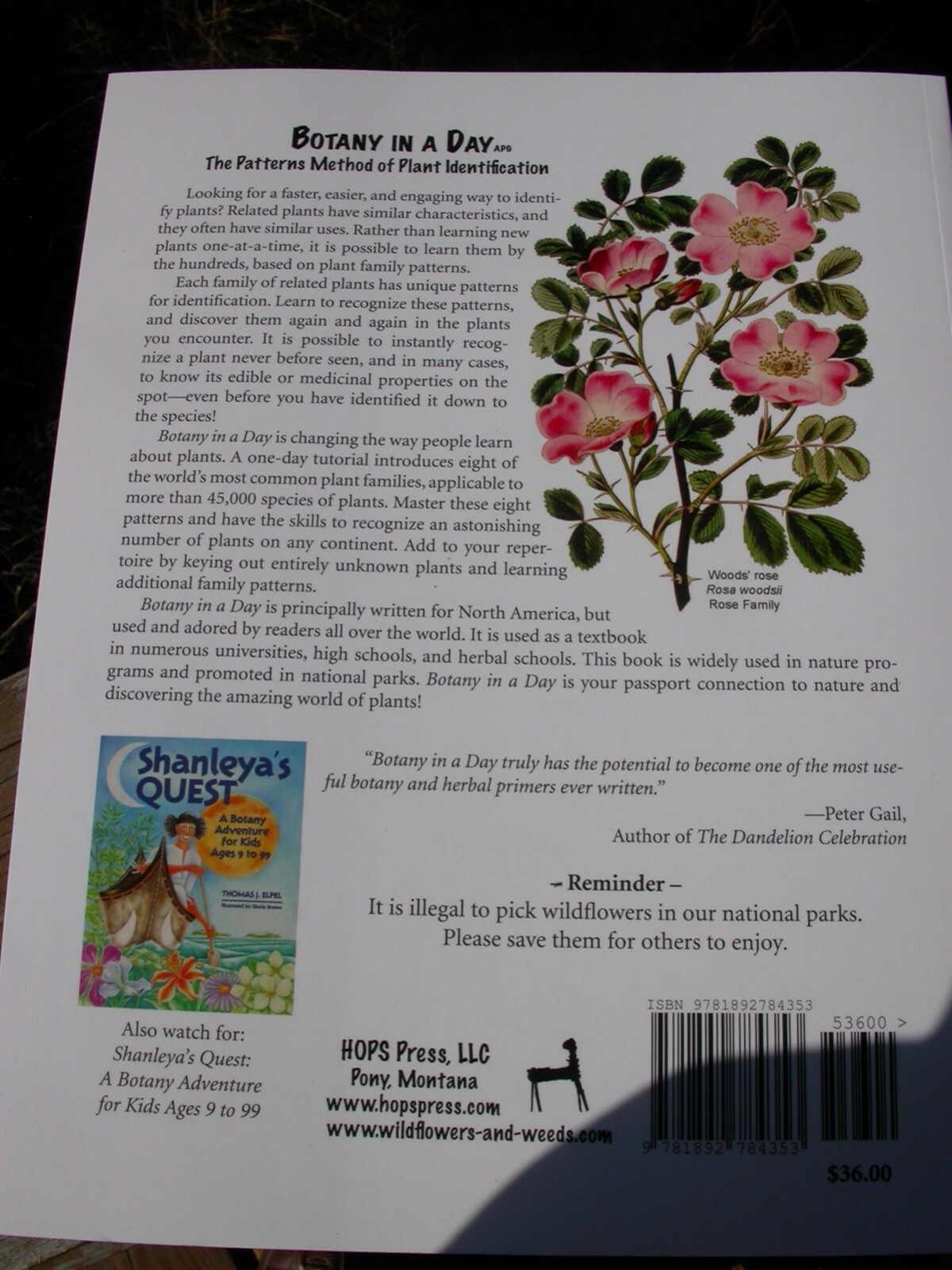 Botany in a Day: The Patterns Method of Plant Identification, 6.2, Publisher