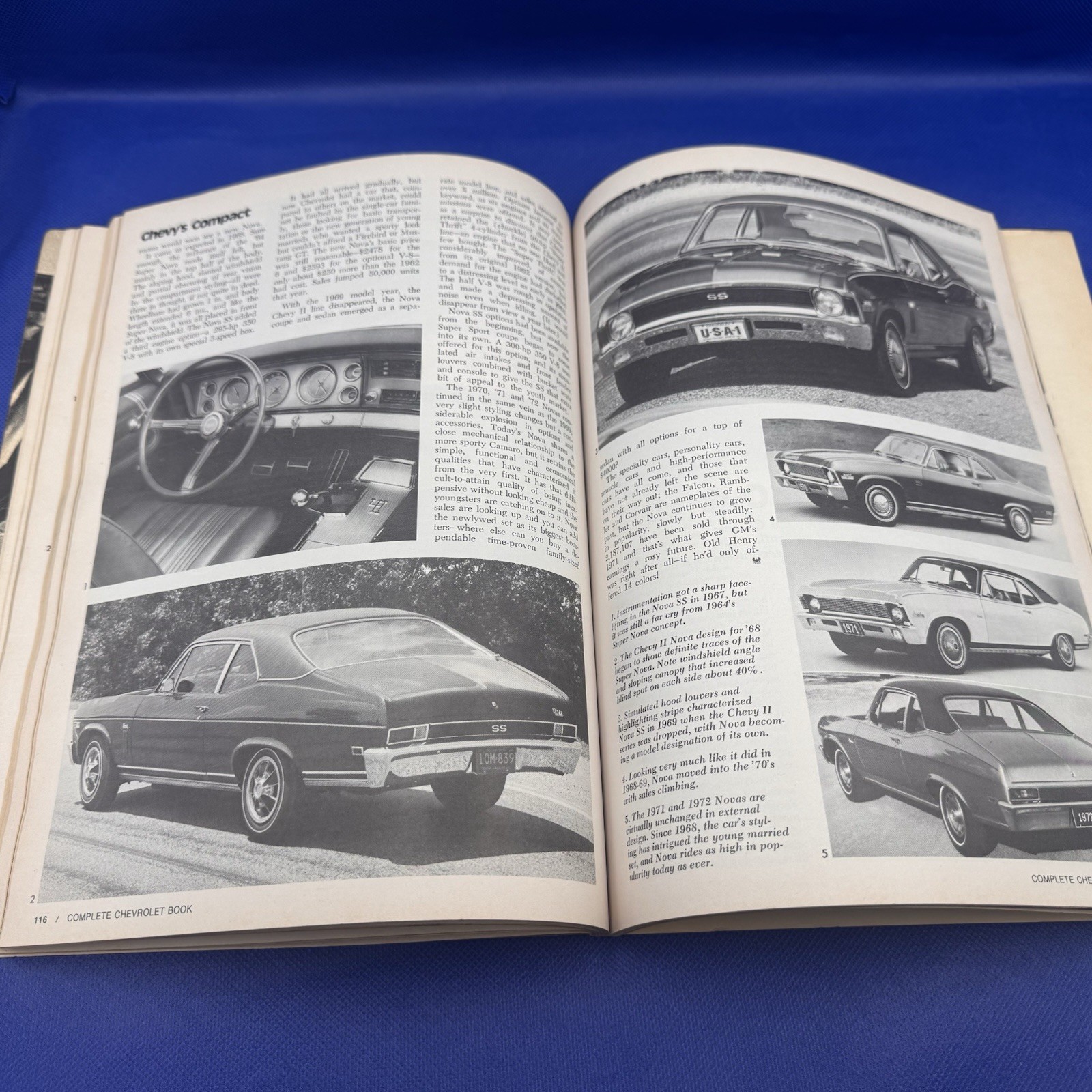 The Complete Chevrolet Book No. 2. 1972 Petersen Publishing 192 Pages Vintage