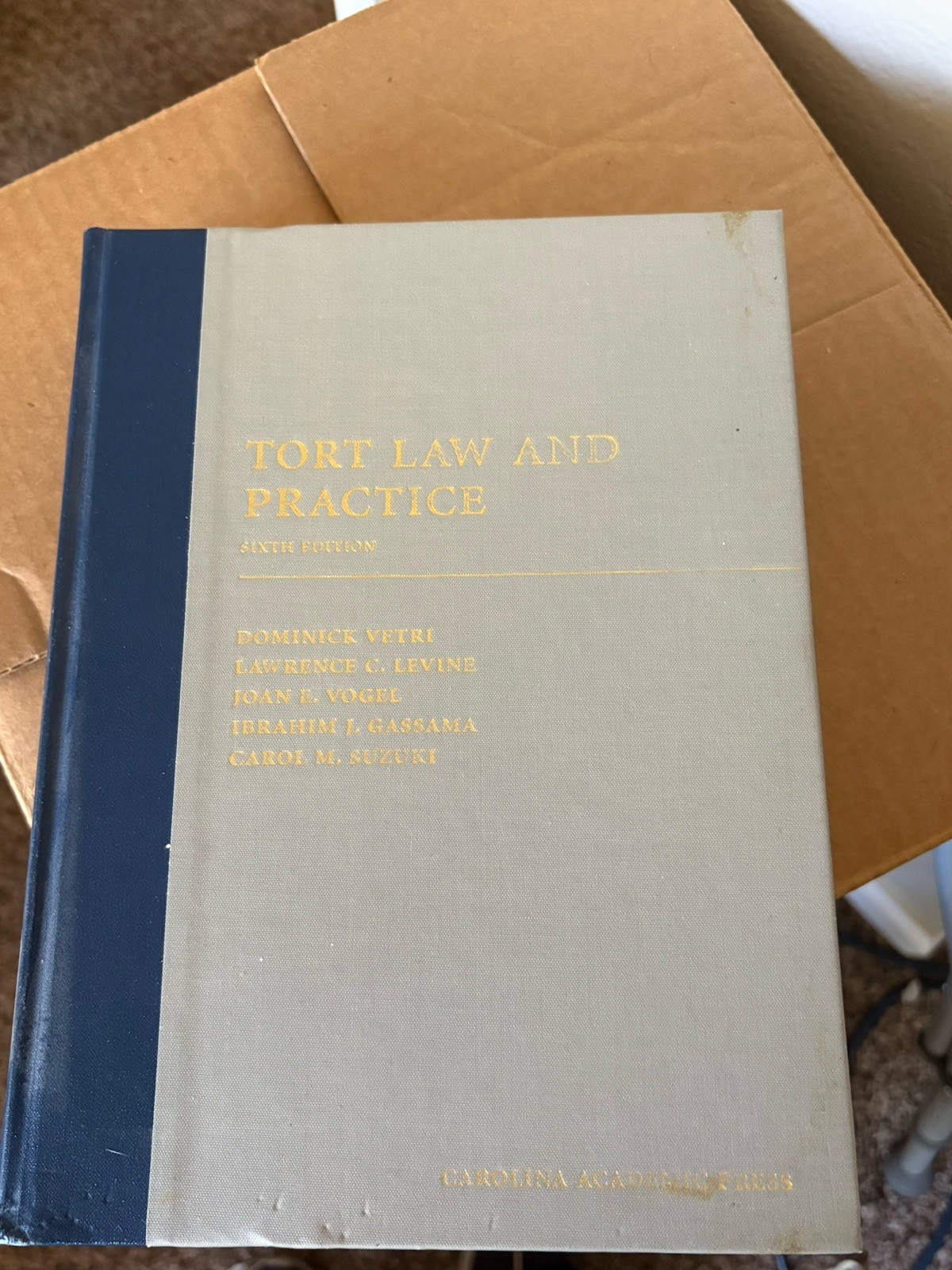 Tort Law and Practice, Sixth Edition – Hardcover By Dominick Vetri