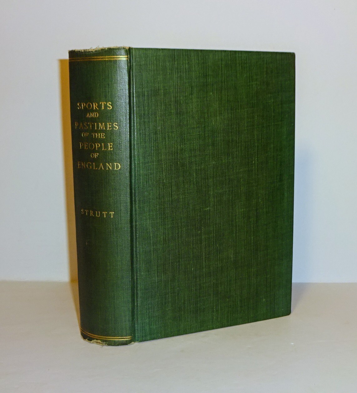 1876 SPORTS AND PASTIMES of the People of England, Illust, Games Recreations etc