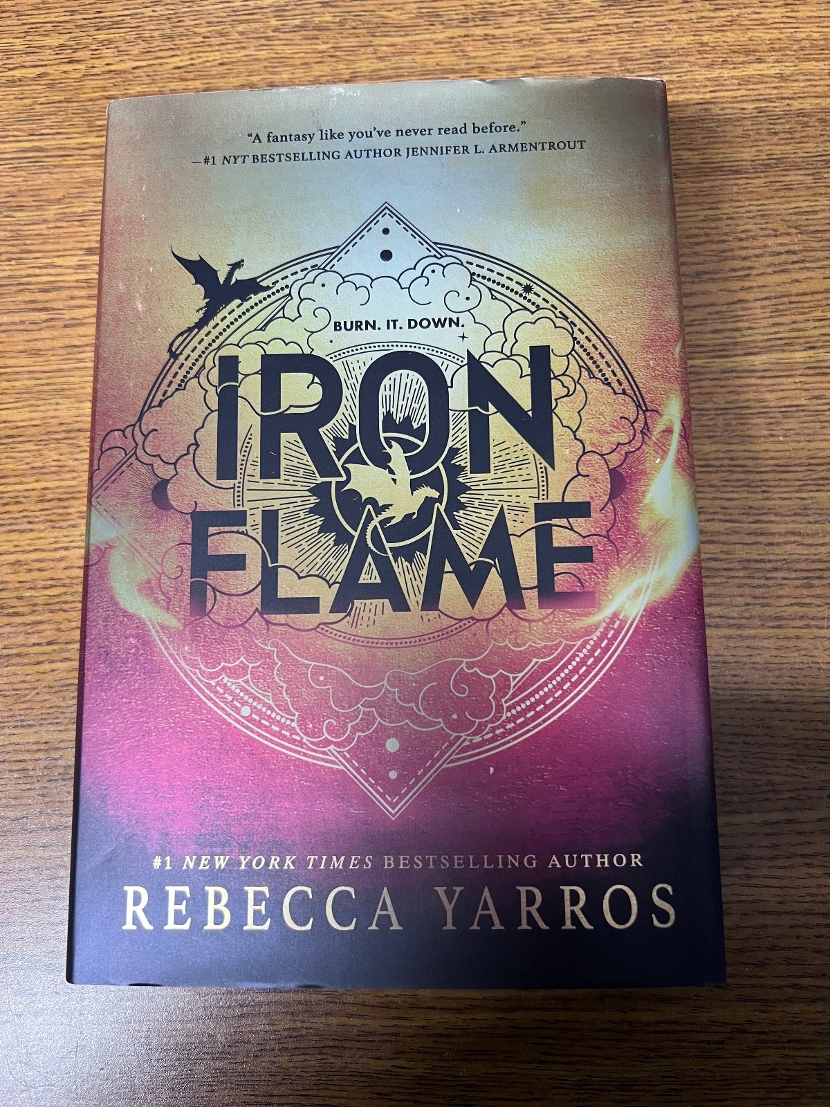 Iron Flame (Wing and Claw Collection) – by Rebecca Yarros (Hardcover)