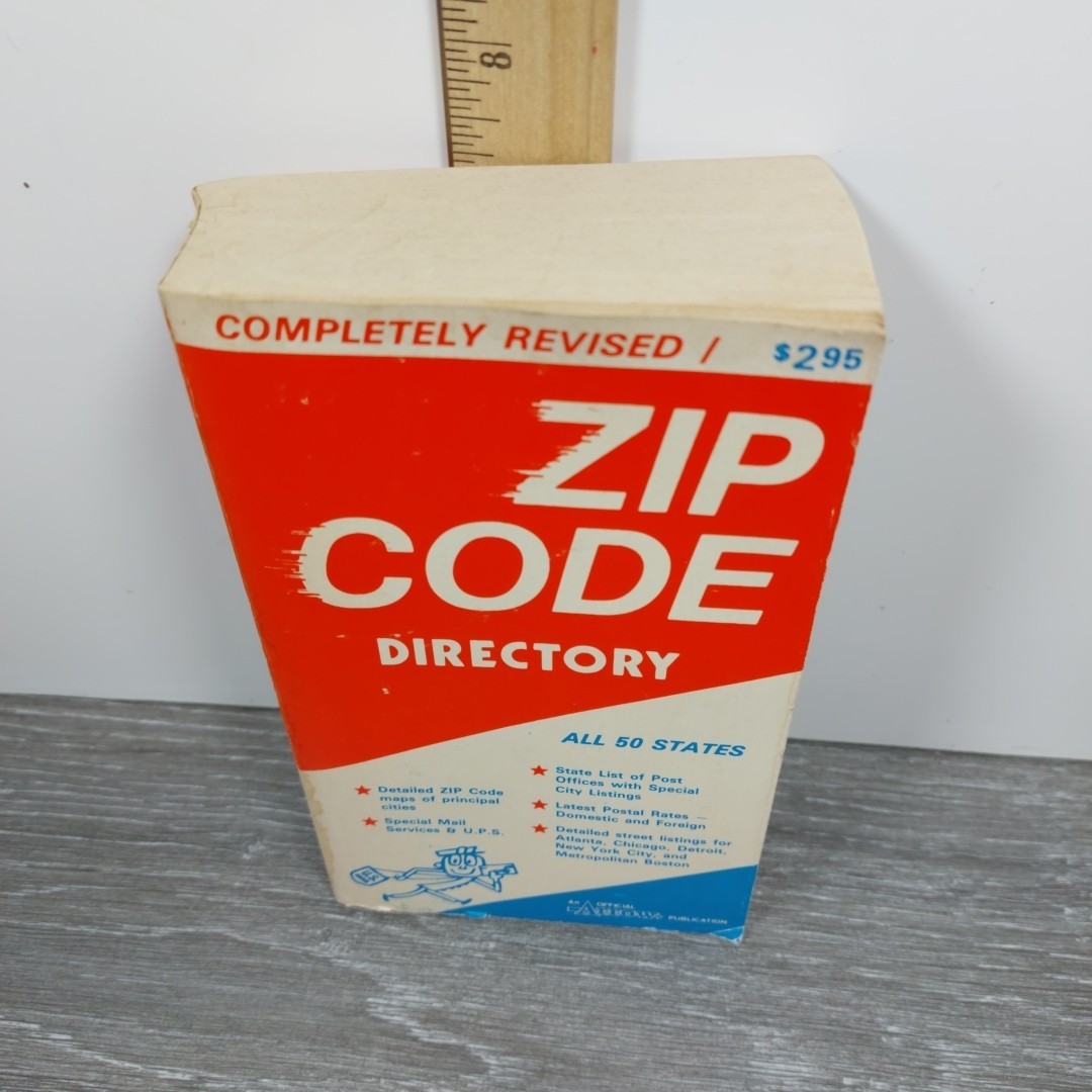 Vintage Arrow Official Zip Code Directory (Paperback 1972) All 50 States No 944