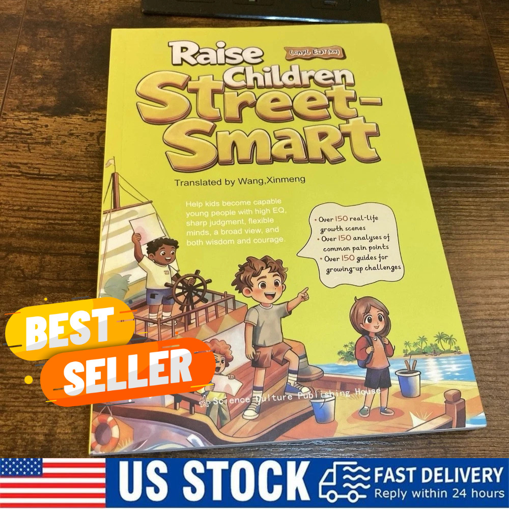 Raise Children Street-Smart Paperback Helping Kid Build Confidence Comic Edition
