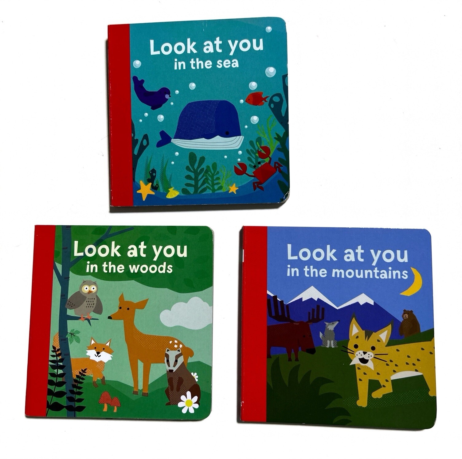 Look At You Set of 3 Kids Board Books 4 in By 4 in Chick Fil A Baby Toddler st3