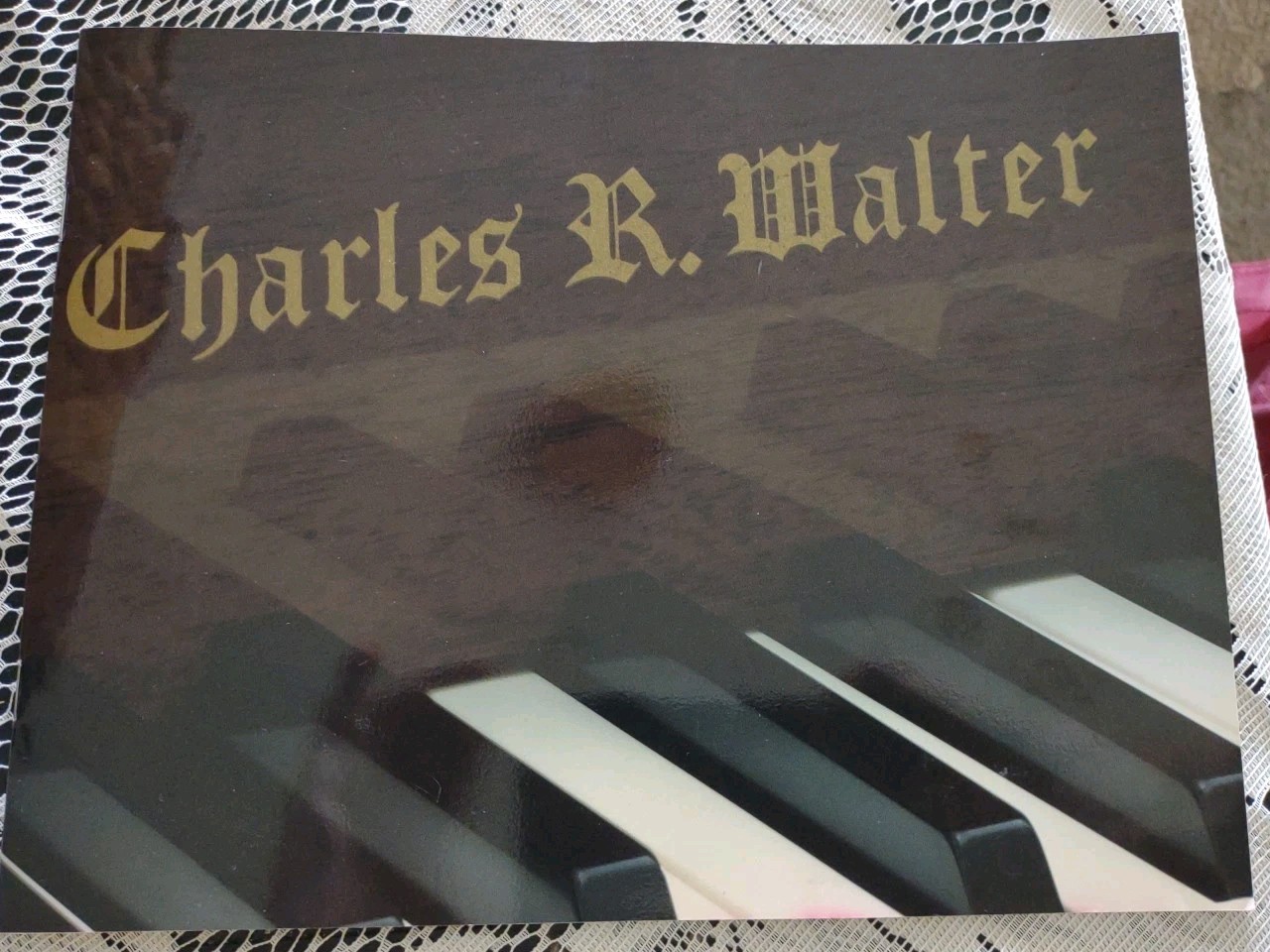 Charles Walter Piano Brochure Circa 1969 17 Pages.