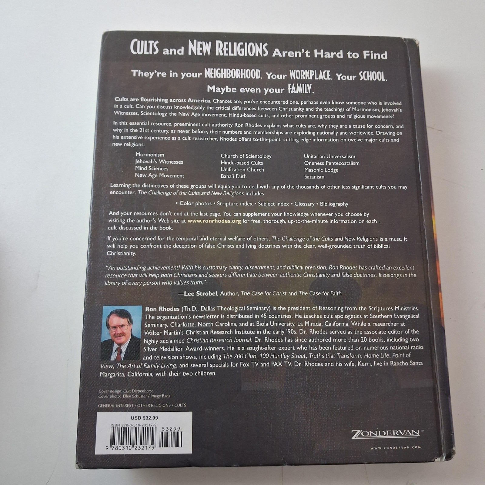 The Challenge Of The Cults Ron Rhodes Christian Apologetics Hardcover Study