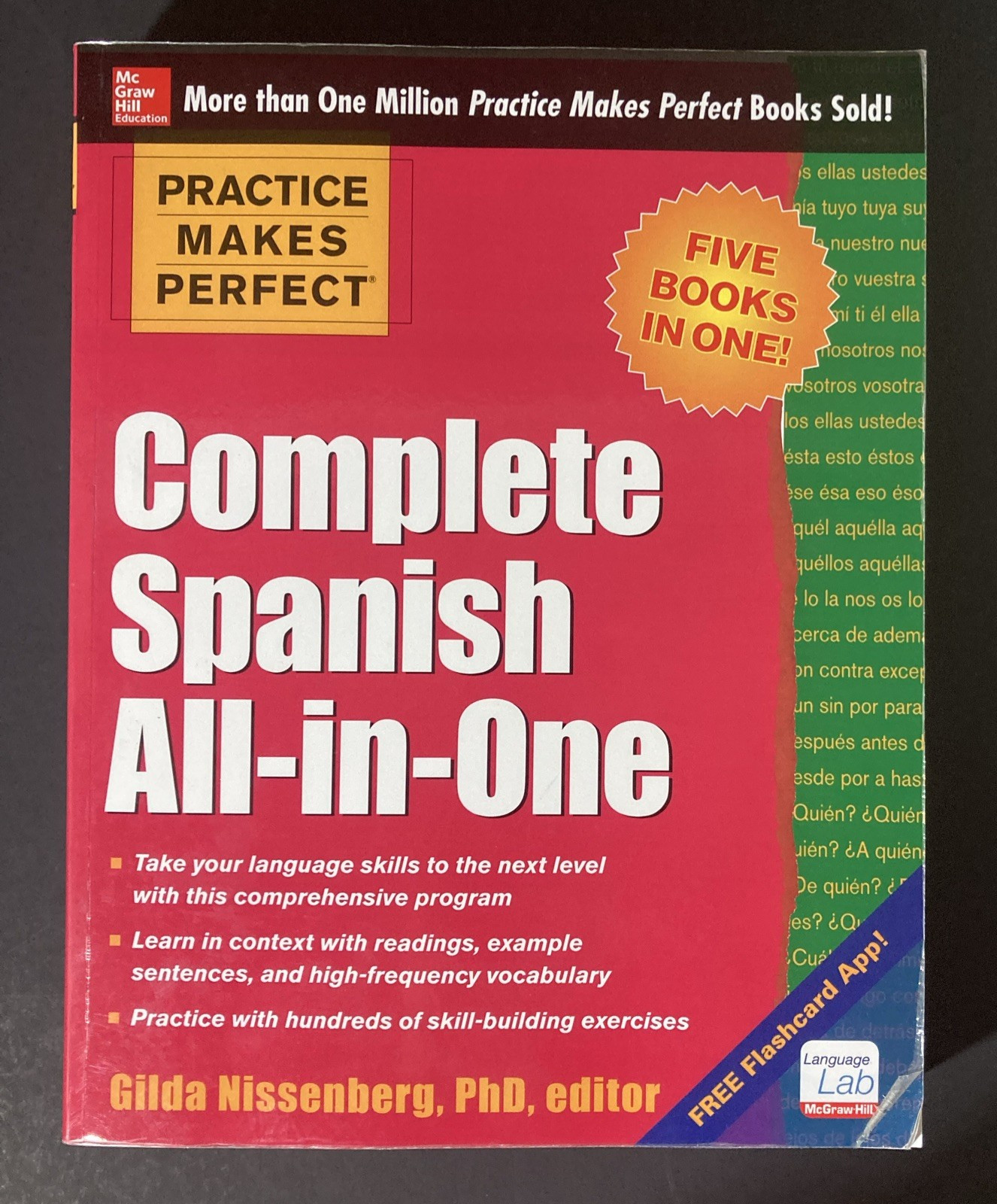 Complete Spanish All-In-One | By Gilda Nissenberg, PhD | Five Books In One