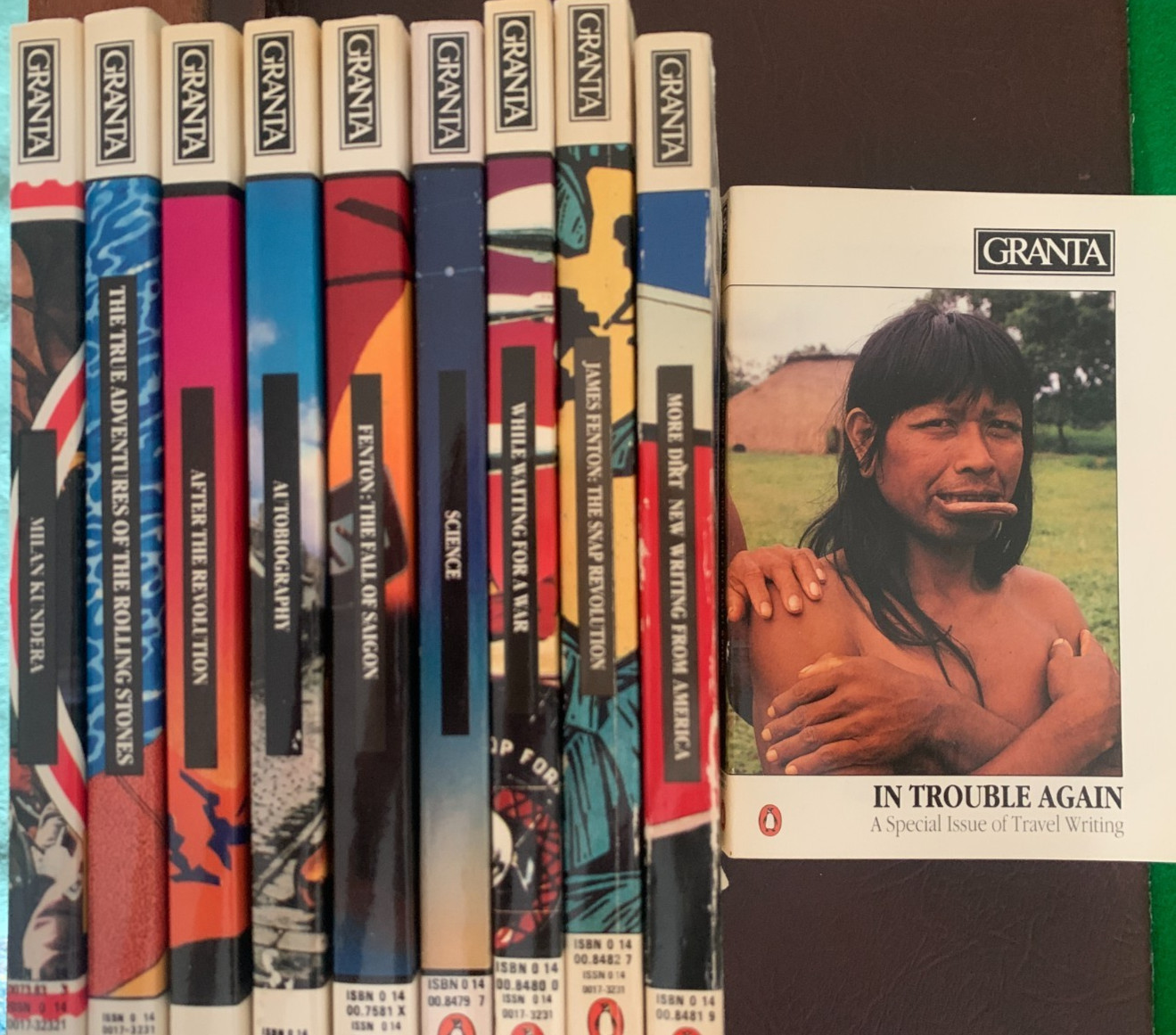 Bundle Of 10 GRANTA magazines – issues 11-20