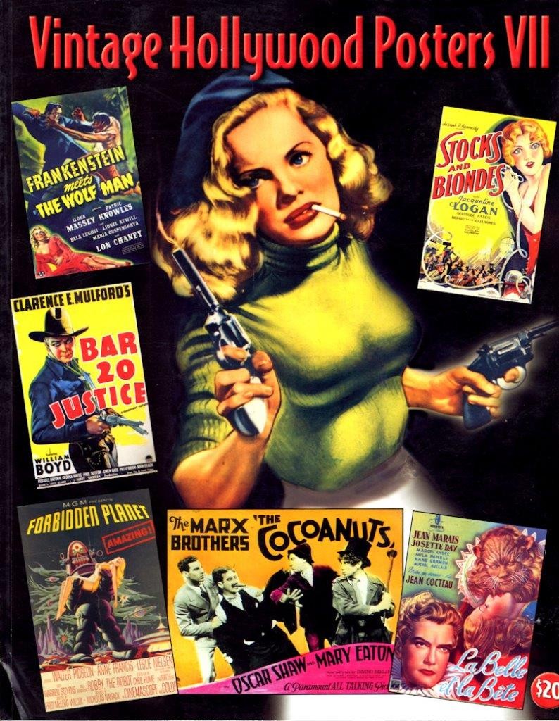 B030 Vintage Hollywood Posters VII softcover Book, 592 images, 80 Pages