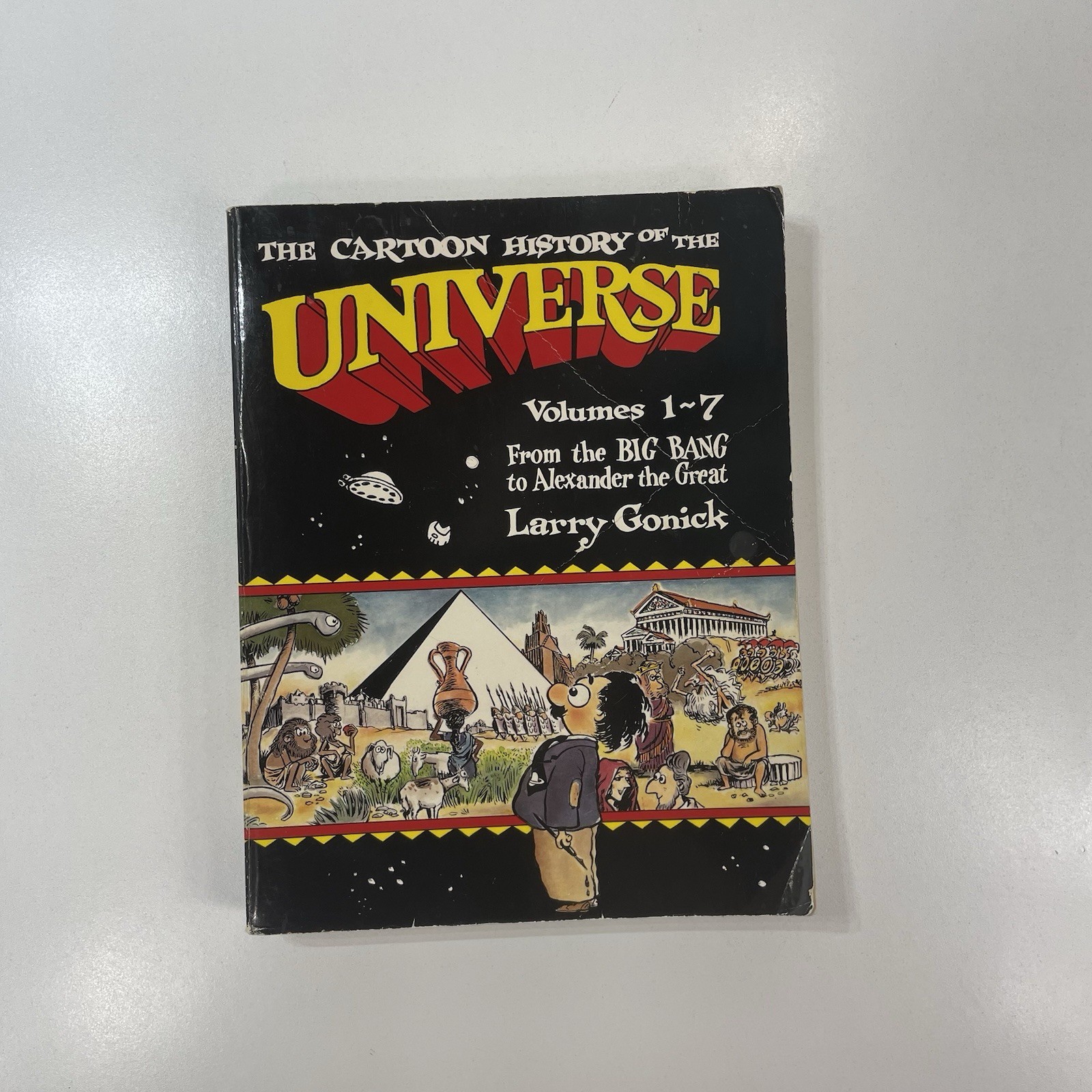 The Cartoon History Of The Universe Volume 1-7 Book by Larry Gonick PB Paper