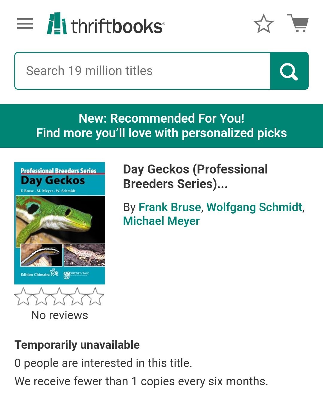 DAY GECKOS: Professional Breeder’s Series F.Bruce M. Meyer W. Schmidt 2005 OOP!
