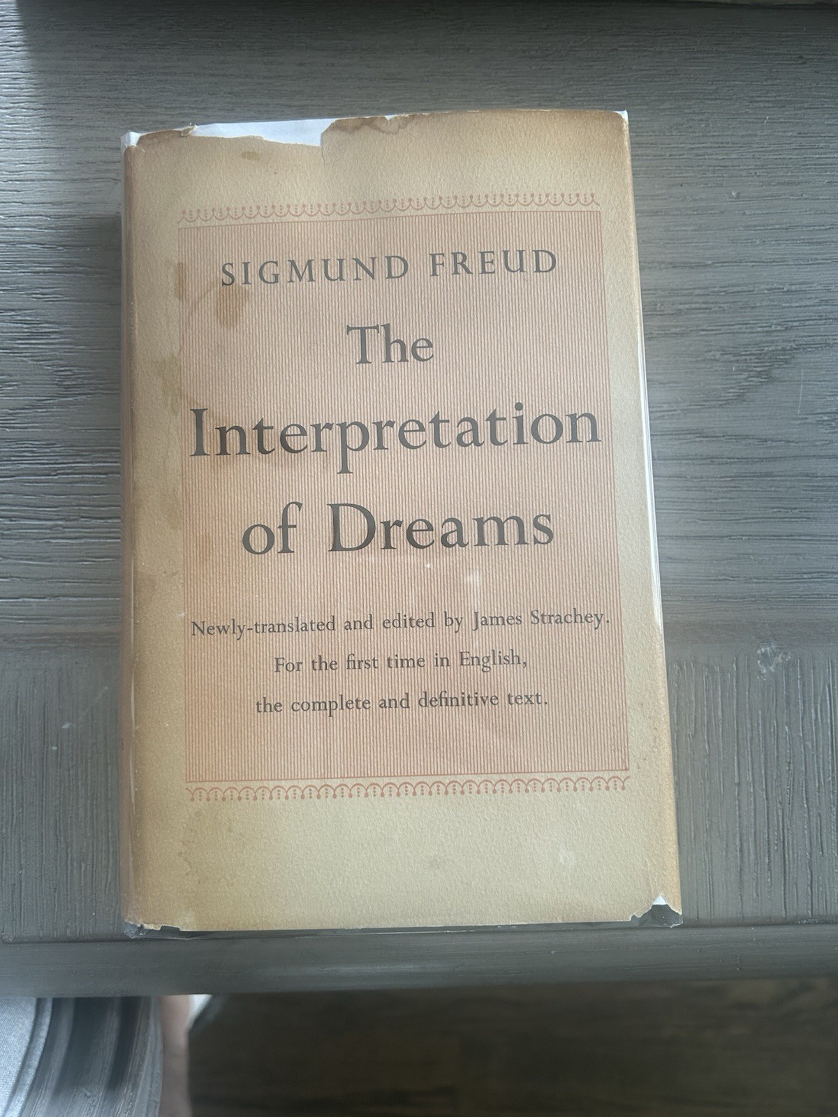 The Interpretation Of Dreams – Sigmund Freud Basic Books 1959 Fifth Printing HC