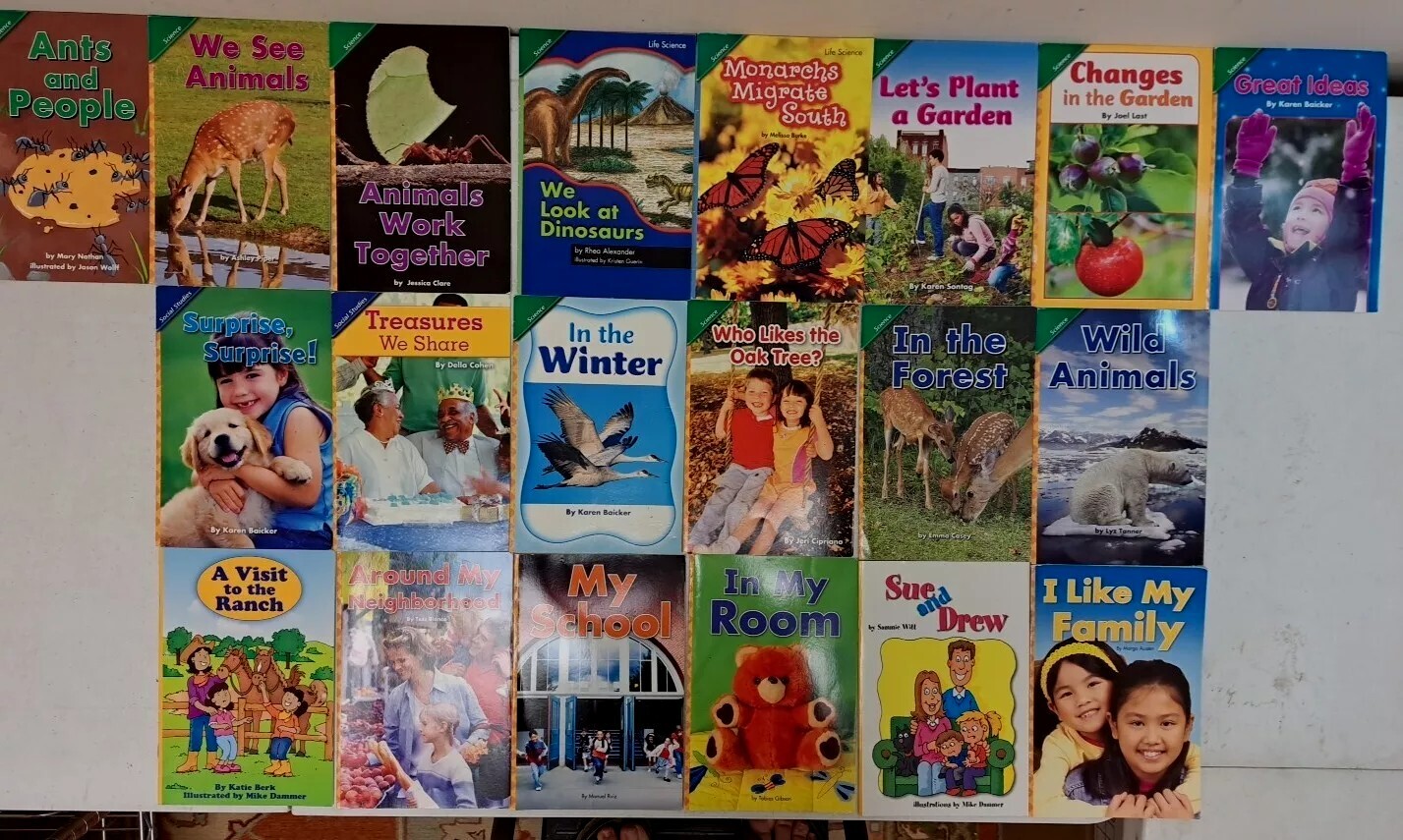 Lot Of 20 Level 1 Readers-Science, Social Studies, Etc-Grade 1
