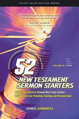 52 New Testament Sermon – Paperback, by Zodhiates Dr. Spiros – Very Good