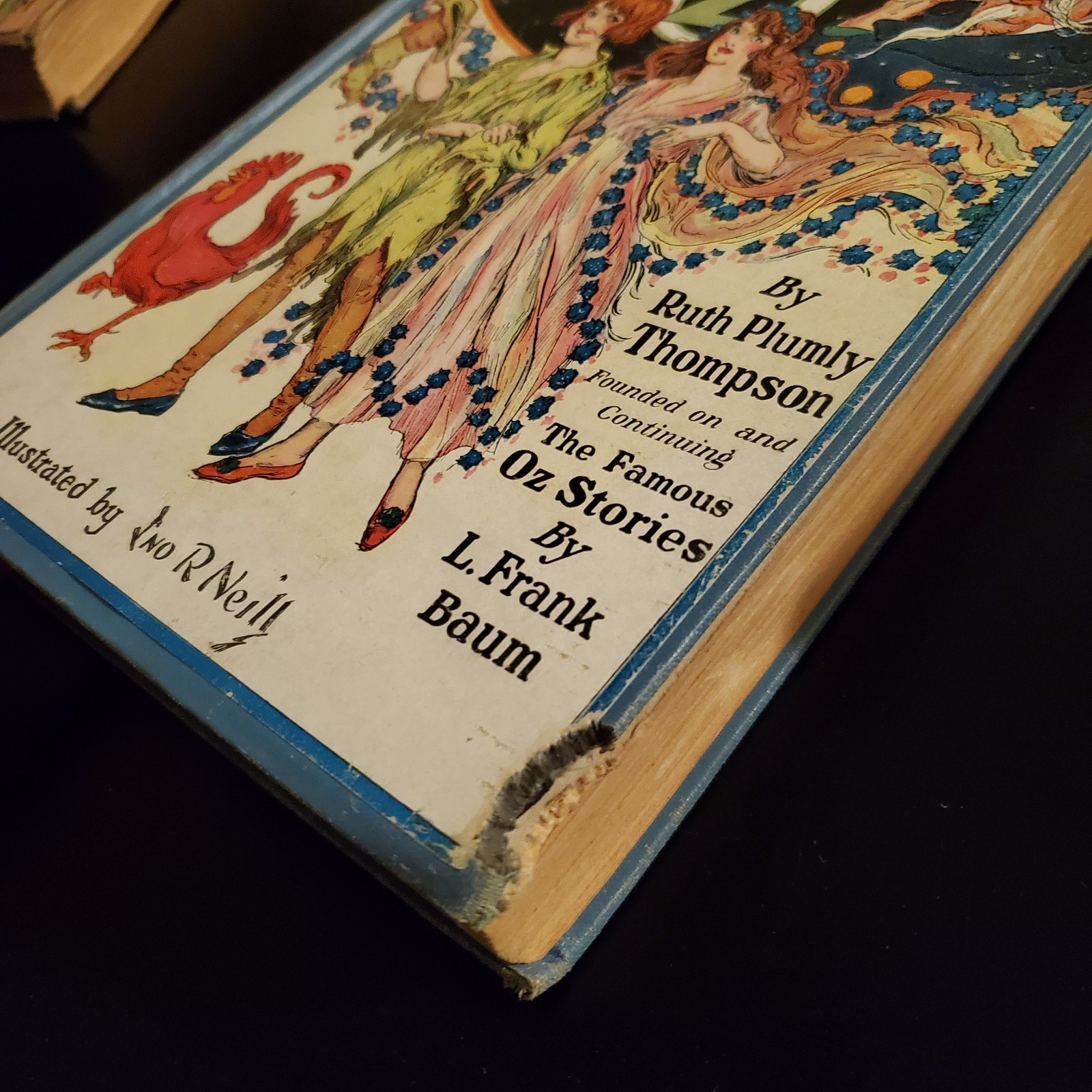 Wizard of OZ L. Frank Baum Lot of 7 Hardcover Reilly & Lee 1930s