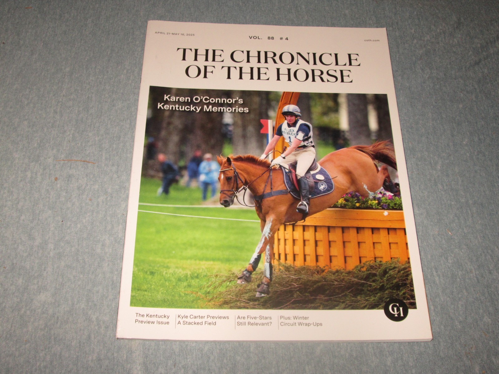 The Chronicle of the Horse Magazine April-May 2025 Vol. 88 #4 Kentucky Preview
