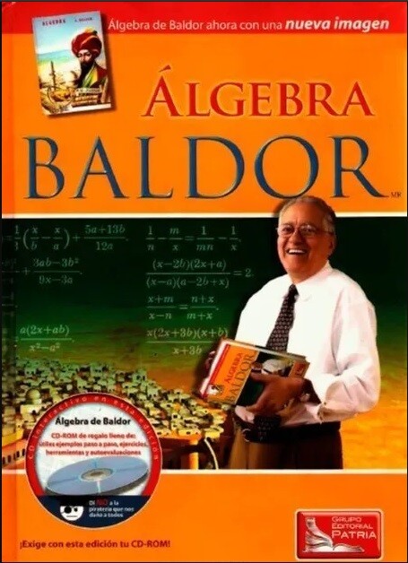 Brand New Algebra by Aurelio Baldor (spanish edition) 2007 | with CD | 578 Pages
