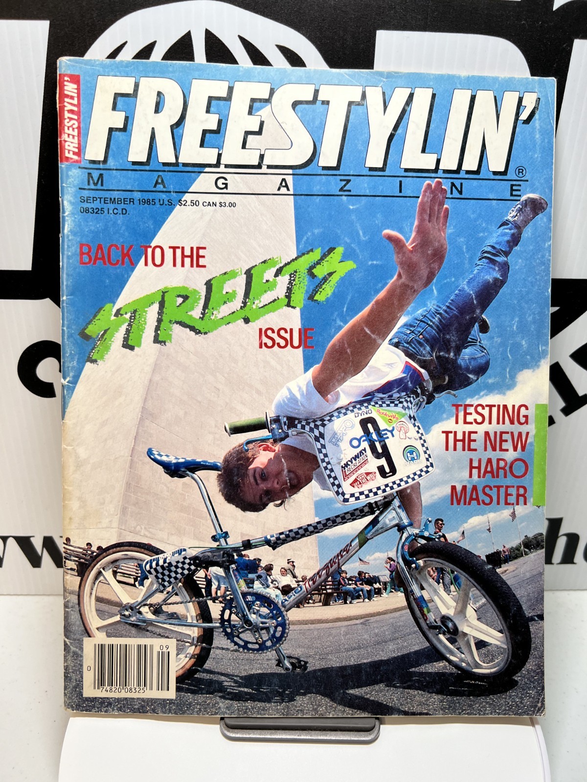 Freestylin Magazine September 1985 Retro BMX Haro Master GT Dyno Early Issue