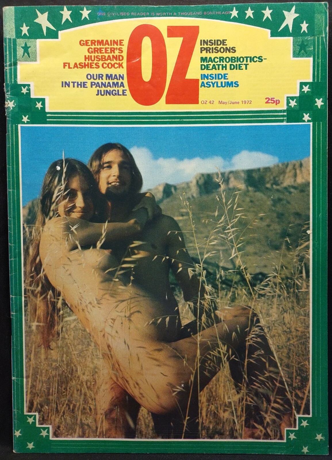 OZ Magazine Hippie Underground Counterculture Issue No # 42 May / June 1972
