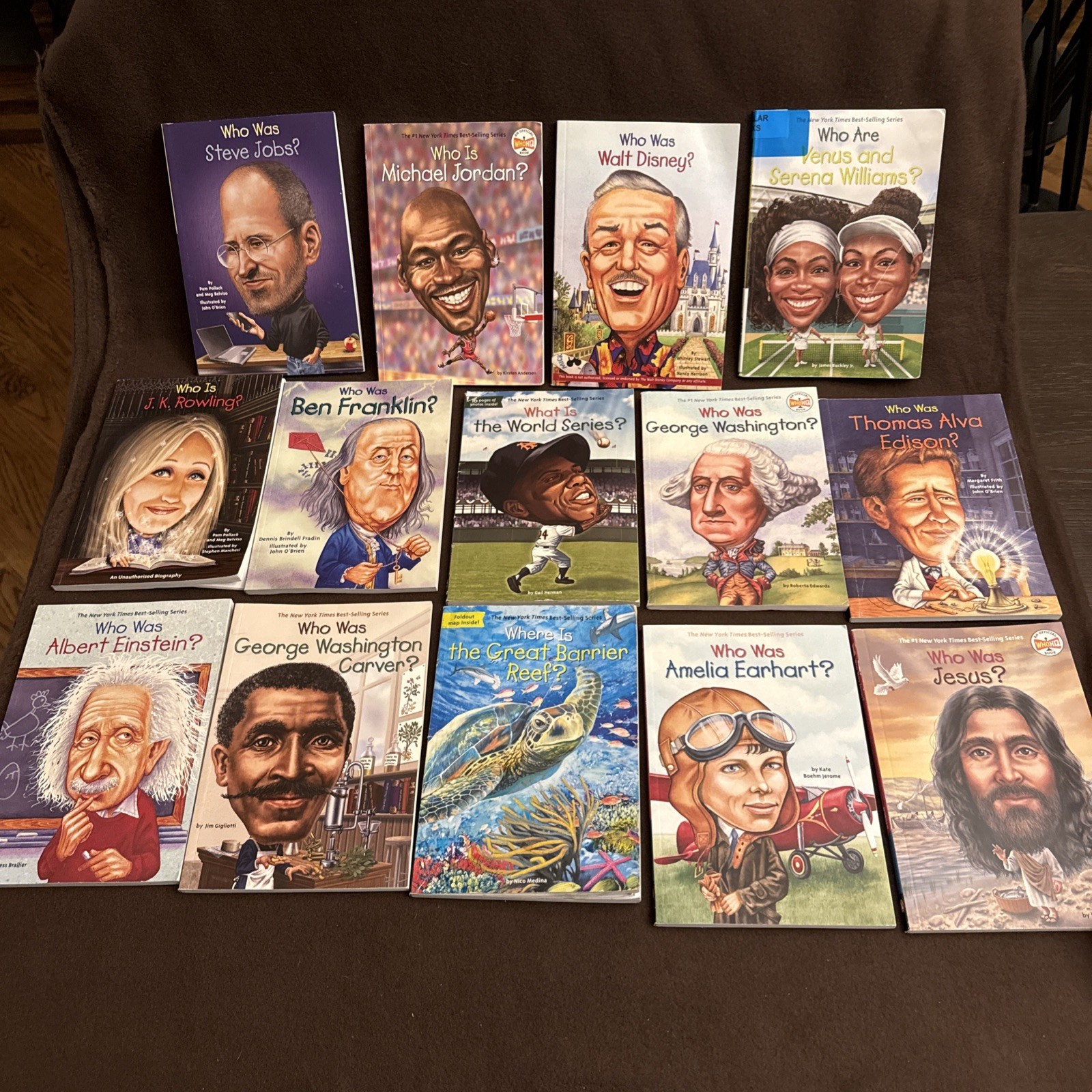 Lot 14 WhoHQ Books Who Is Who Was What Was Where Is What Were