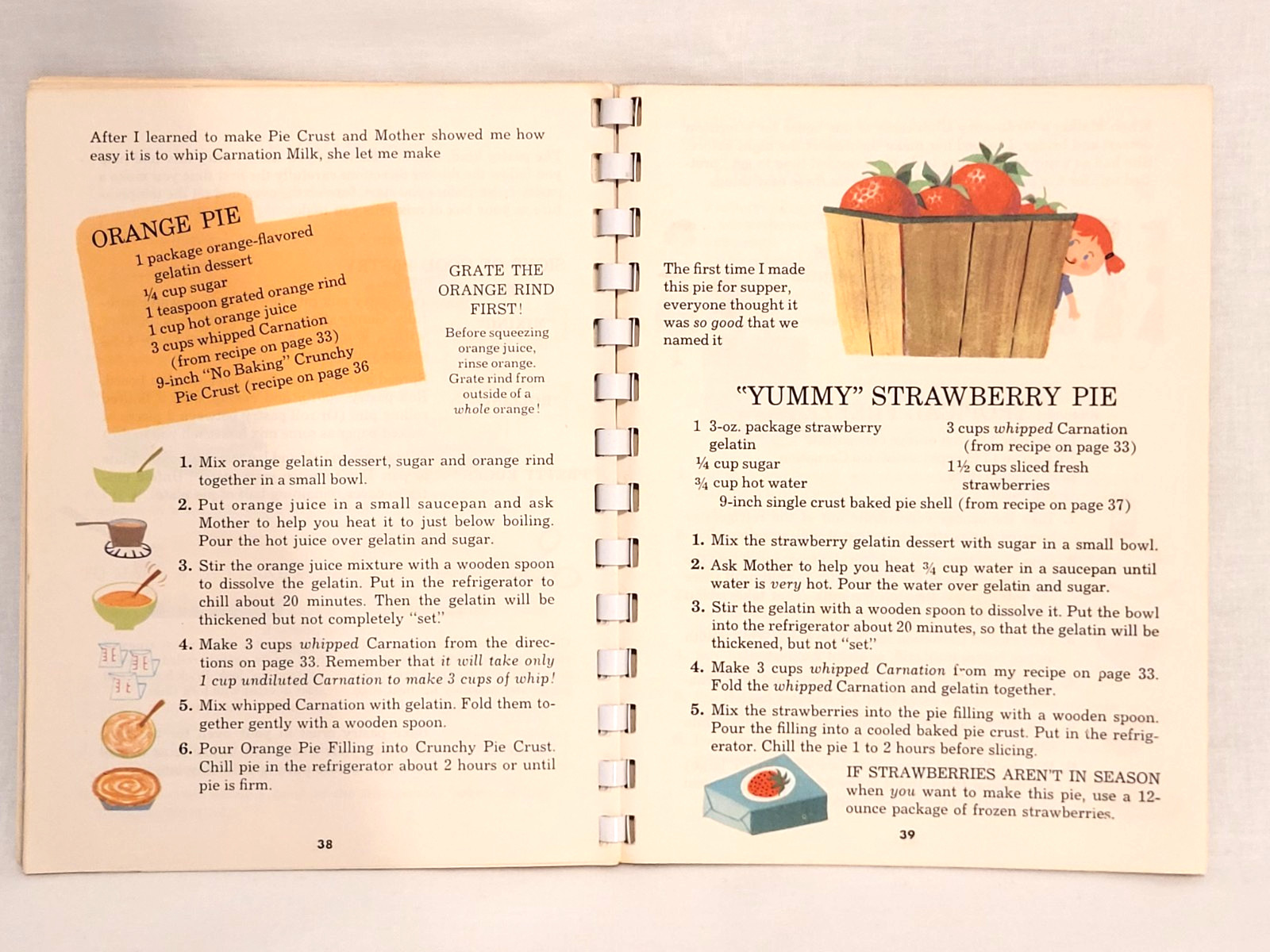 Fun to Cook Book by Margie Blake, 1955, Very Good Condition 48 Pages