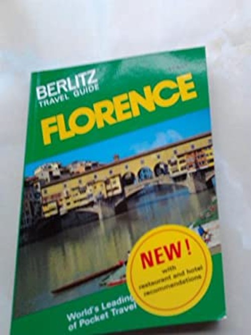 Florence Travel Guide Paperback Berlitz Editors