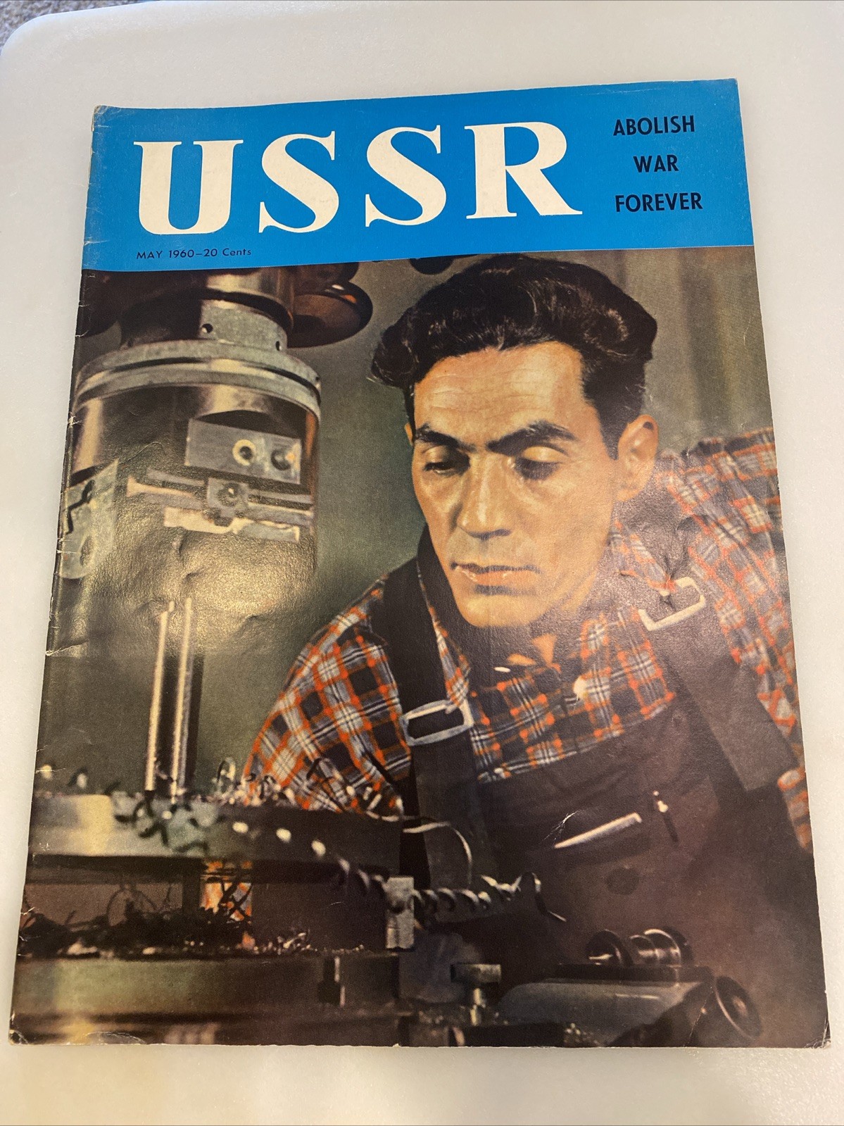 USSR Magazine 1960 May Soviet Union Life “Abolish War Forever” Antique History