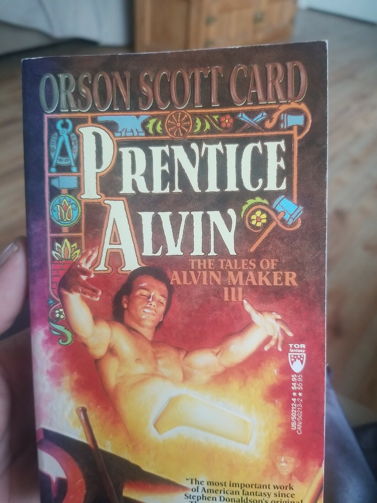 Alvin Maker Ser.: Prentice Alvin by Orson Scott Card (1989, Mass Market, Revise…