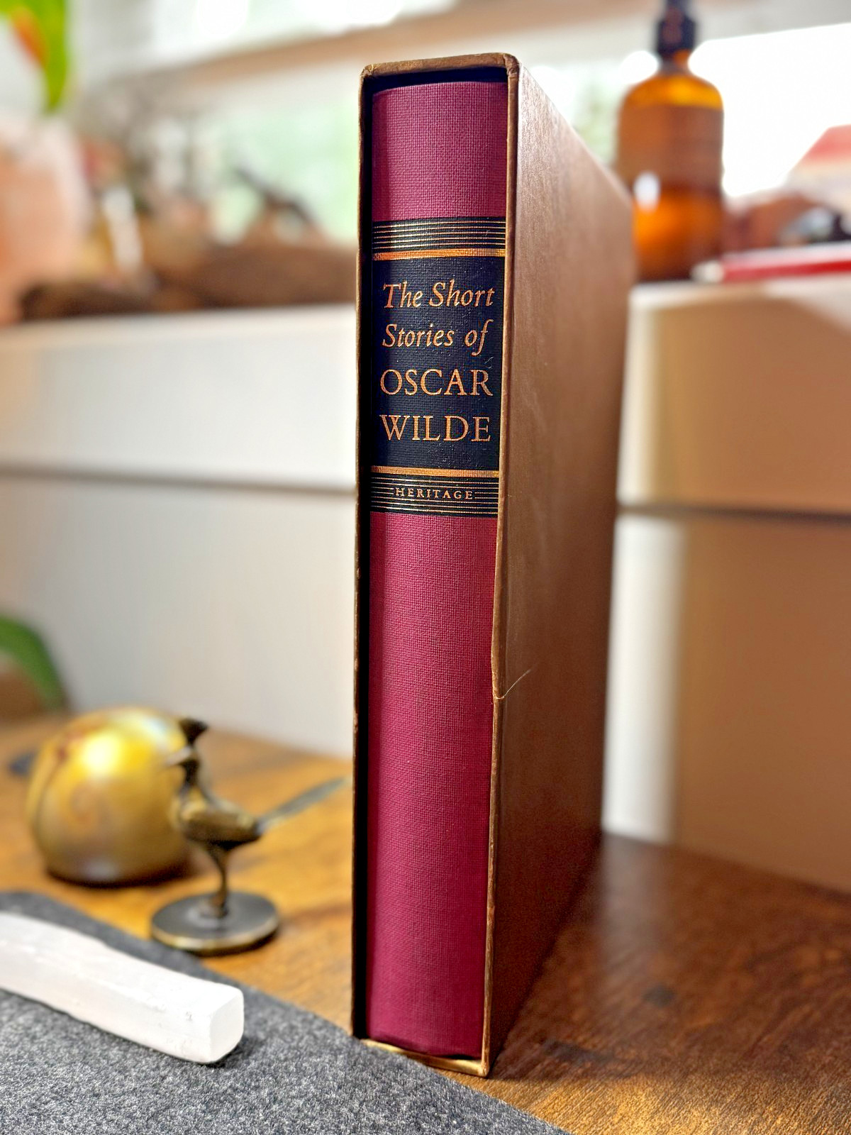 THE SHORT STORIES OF OSCAR WILDE Heritage Press 1968 HC Sandglass Slipcase