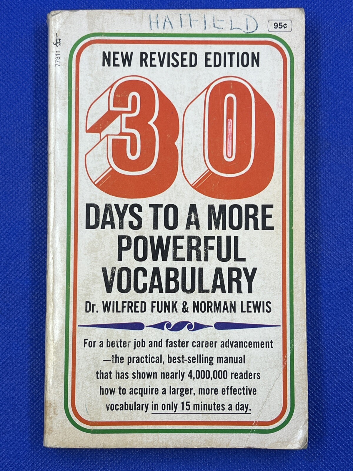 30 Days to a More Powerful Vocabulary – Wilfred Funk & Norman Lewis