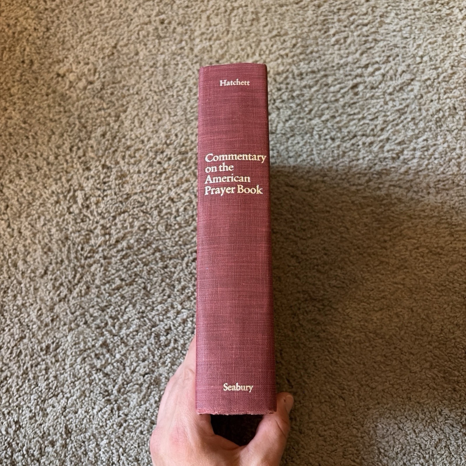 Commentary on the American Prayer Book 1981 Good HC Hatchett