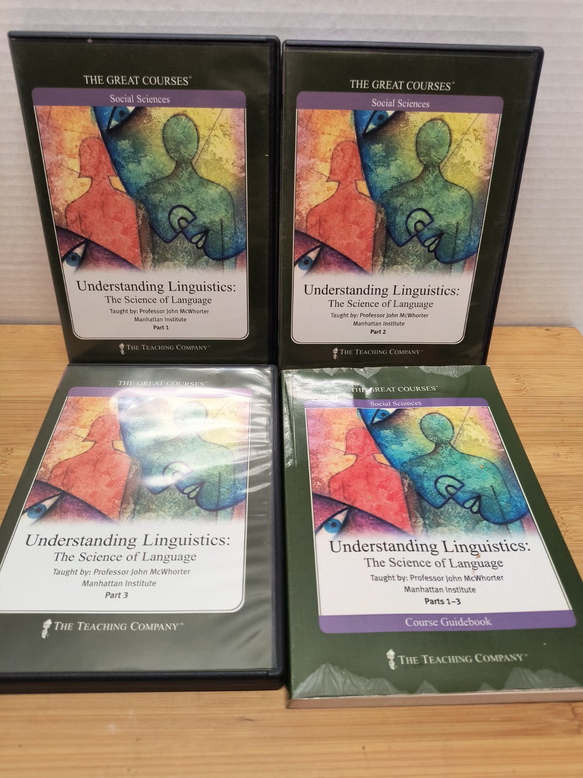 Great Courses UNDERSTANDING LINGUISTICS Science of Language 6 DVDs & Guidebook
