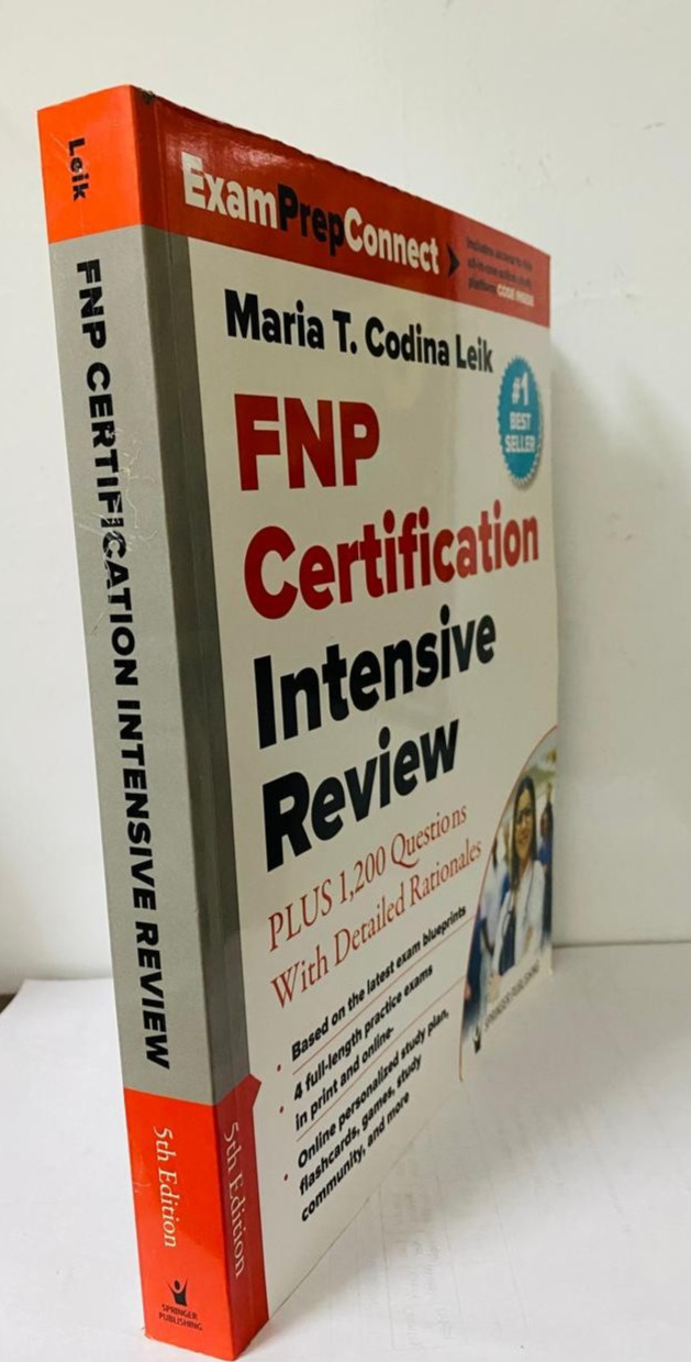 FNP Certification Intensive Review: PLUS 1,200 Practice Questions USA STOCK