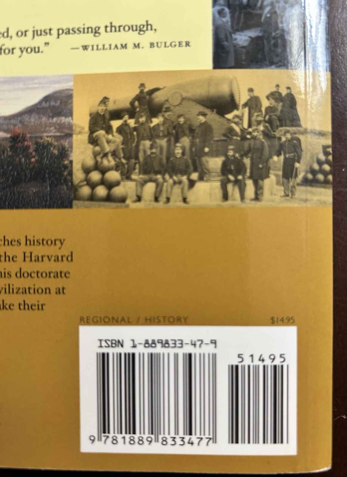 A Short History of Boston ~ 9781889833477 ~ Trade Paperback