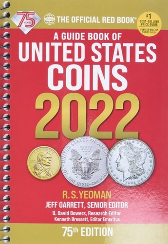 A Guide Book of United States Coins 2022 75th Edition, Garrett,Jeff, Good Book