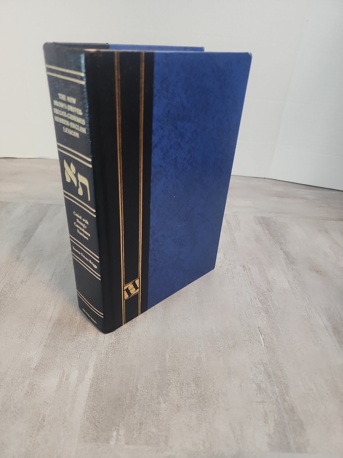The New Brown-Driver-Briggs-Gesenius Hebrew and English Lexicon 1979 Hardcover