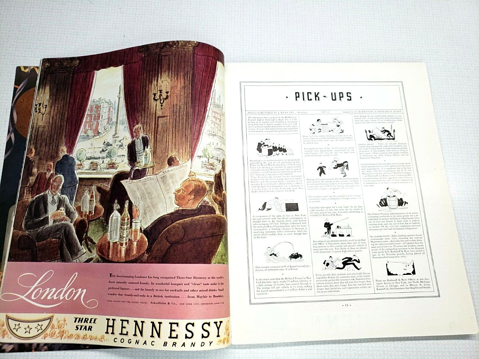 VINTAGE Fortune Magazine January 1935 Volume XI No.1 Softcover 144 Pages