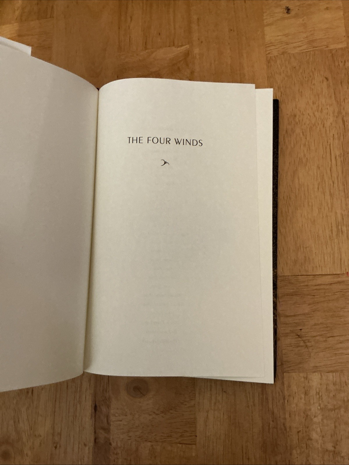 Four Winds : A Novel by Kristin Hannah (2021, Hardcover) 1st Ed/1st Print