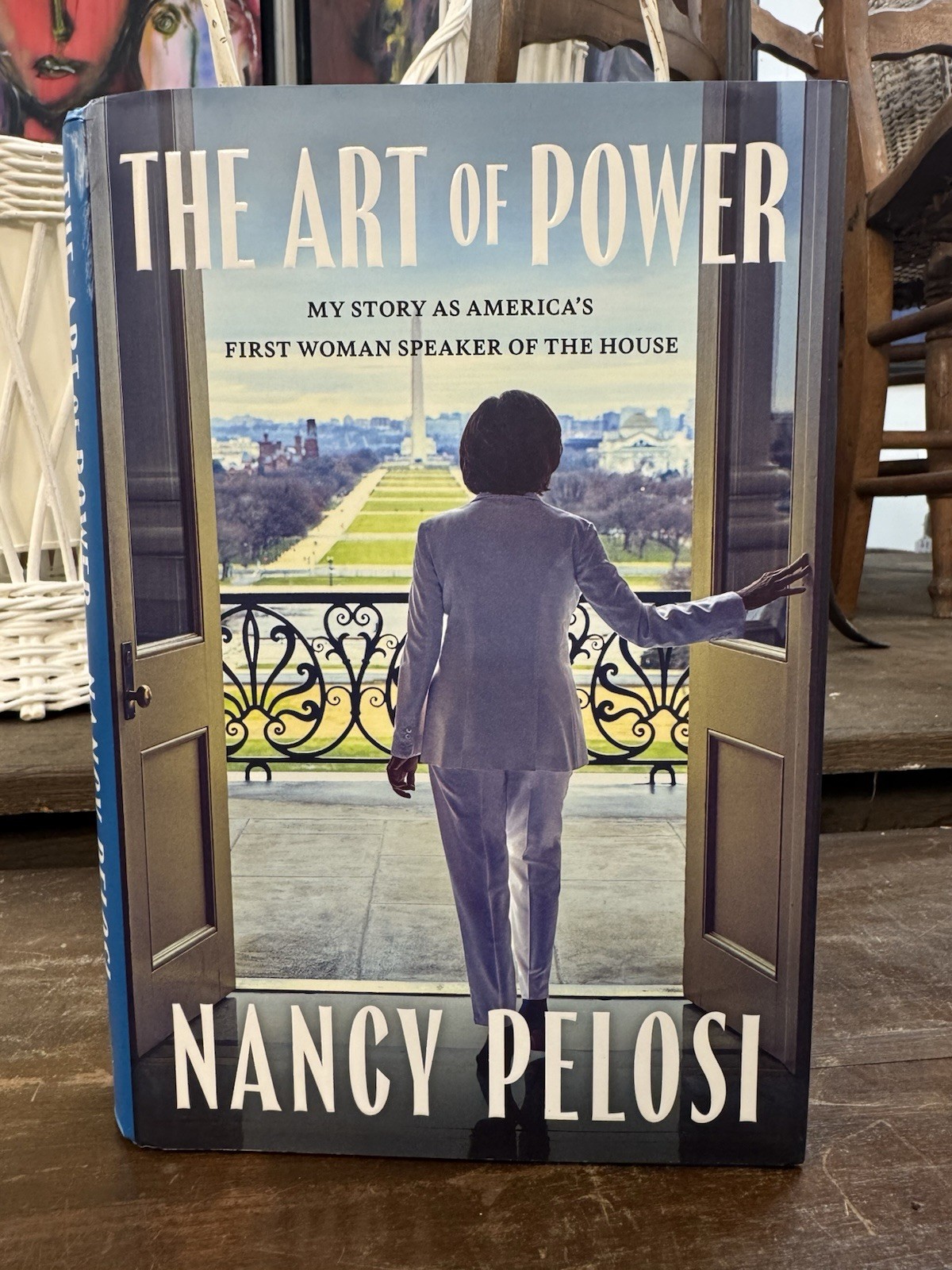 The Art Of Power By Nancy Pelosi SIGNED First Edition w/ DJ