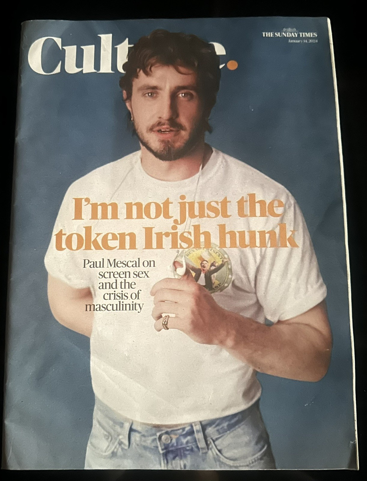 SUNDAY TIMES CULTURE MAGAZINE 14th January 2024 14/1/24 Paul Mescal