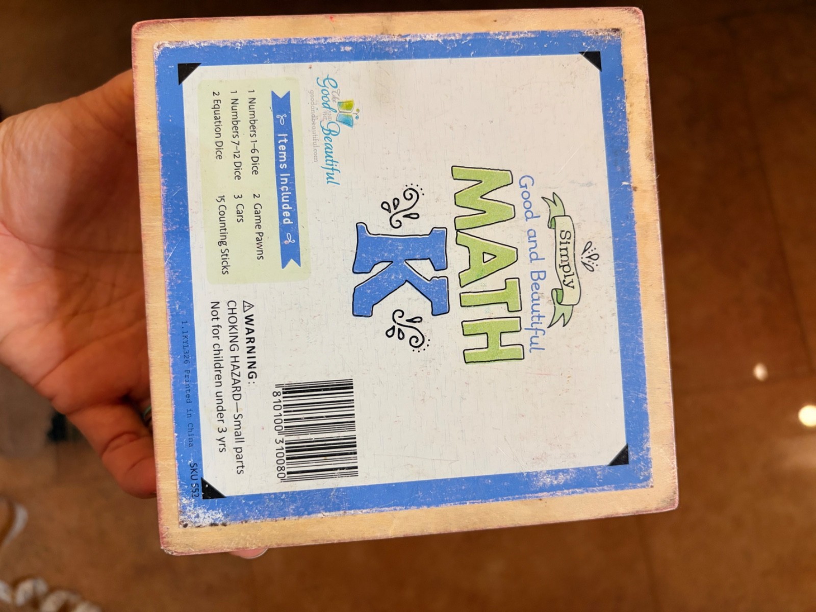 Math Box Kindergarten Complete Ser Good And The Beautiful
