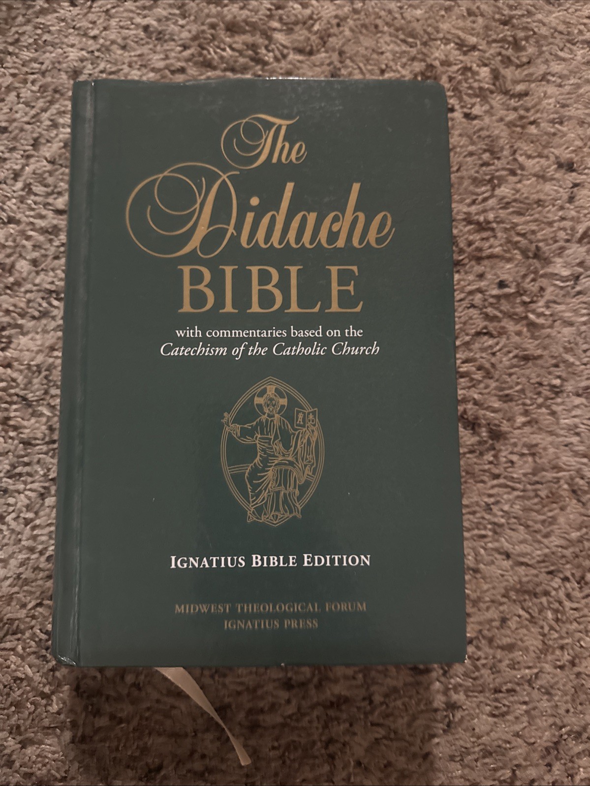 The Didache Bible: Catechism of the Catholic Church Ignatius Bible Edition Green