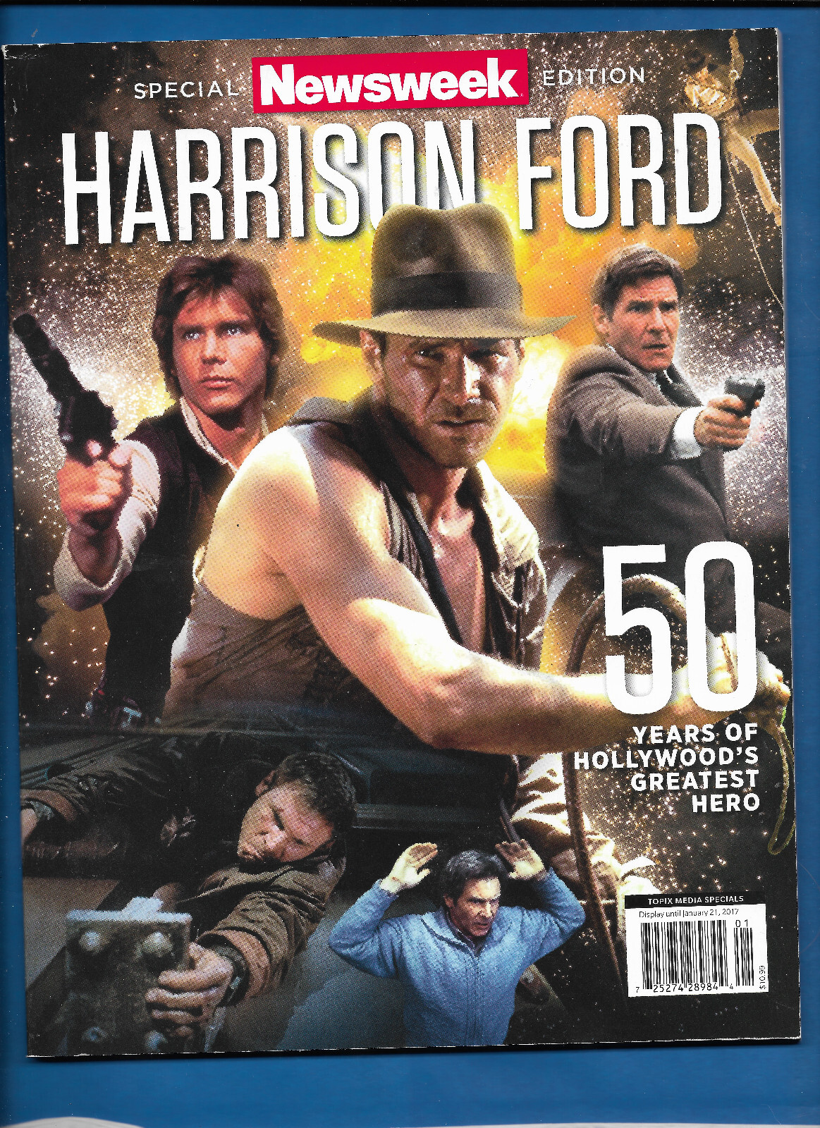 Newsweek Special Edition #63 | 2016 | Harrison Ford Tribute | Topix Media | NM