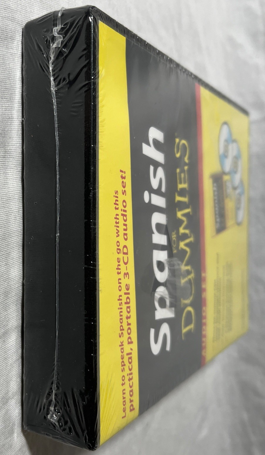 FACTORY SEALED Spanish For Dummies Audio Set Audio (3 CD) By Langemeier, Jessica