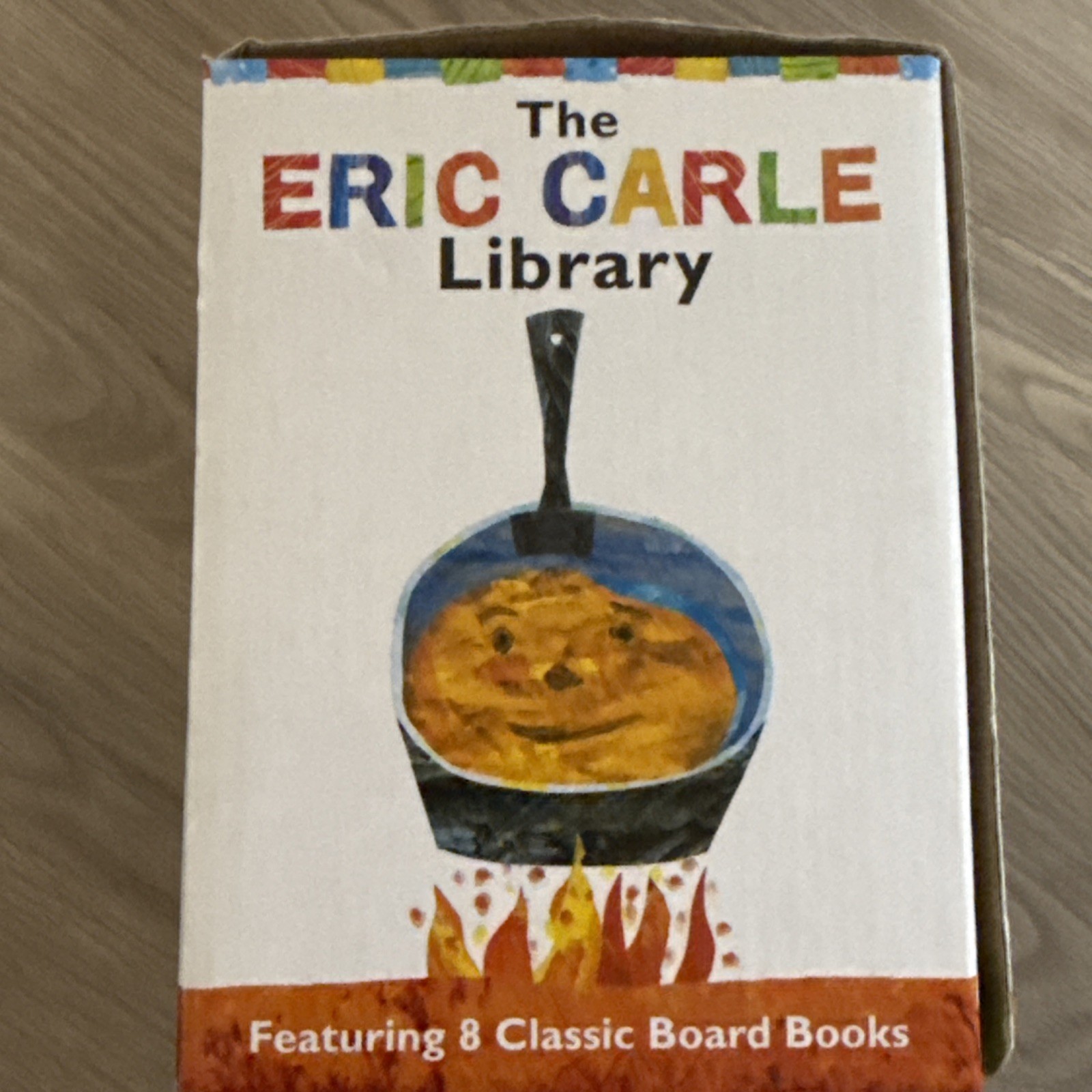 Eric Carle Library Featuring 8 Eight Classic Hardcover Board Books Box Set