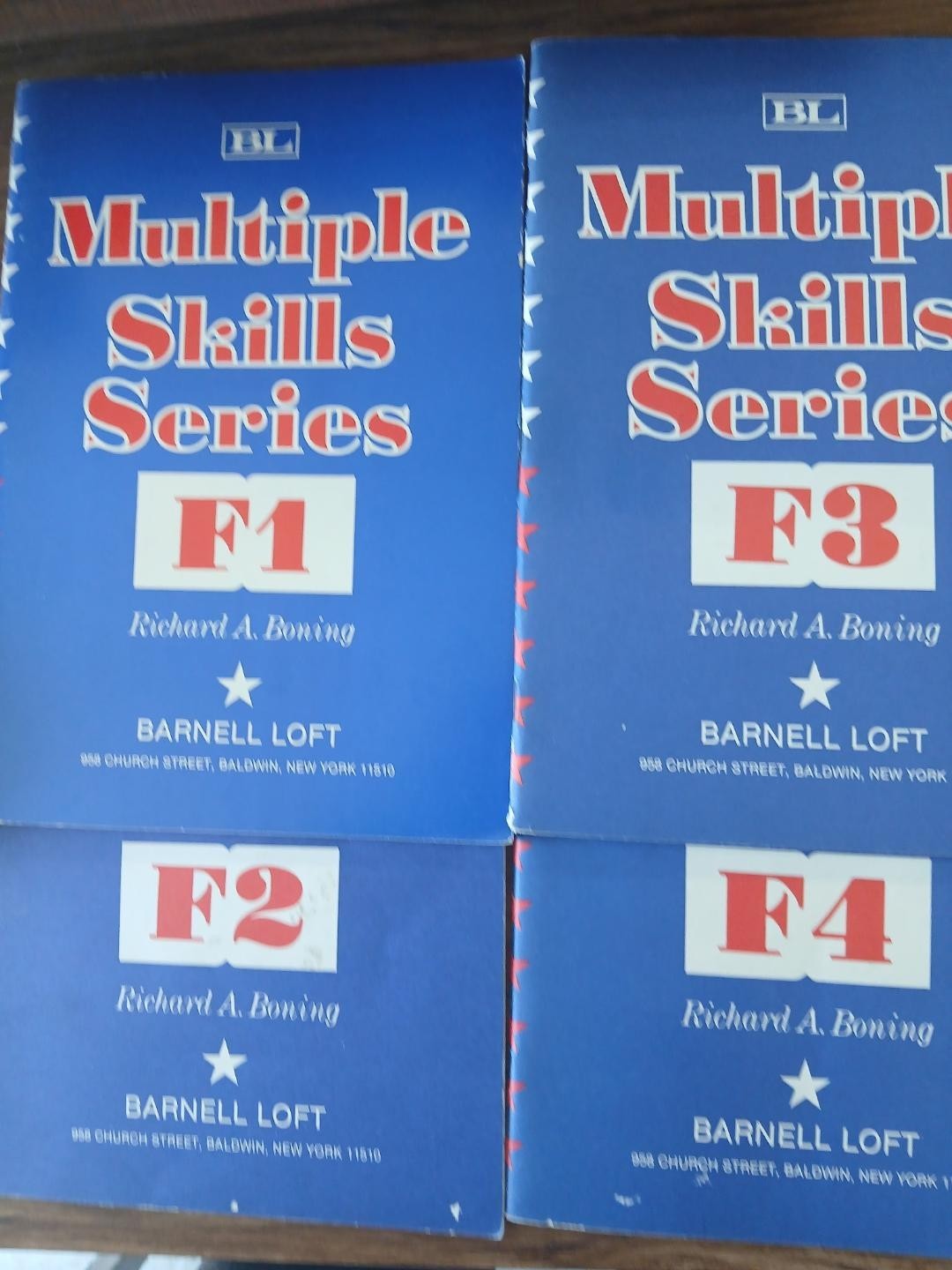 BL Multiple Skills Series F1 F2 F3 F4- Richard Boning – Vintage
